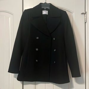 Black Old Navy Pea Coat Size XS